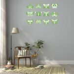 Mandala Colorful Elephant 3D Art Wall Decal Vinyl Sticker