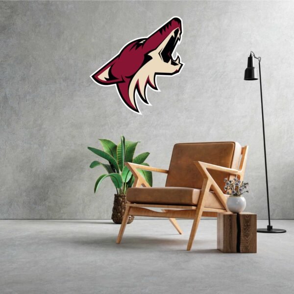 Coyotes Arizona NHL Team Wall Decal Vinyl Sticker