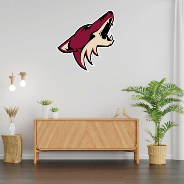 Coyotes Arizona NHL Team Wall Decal Vinyl Sticker