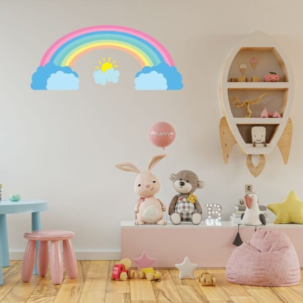 Rainbow Wall Decal Vinyl Sticker