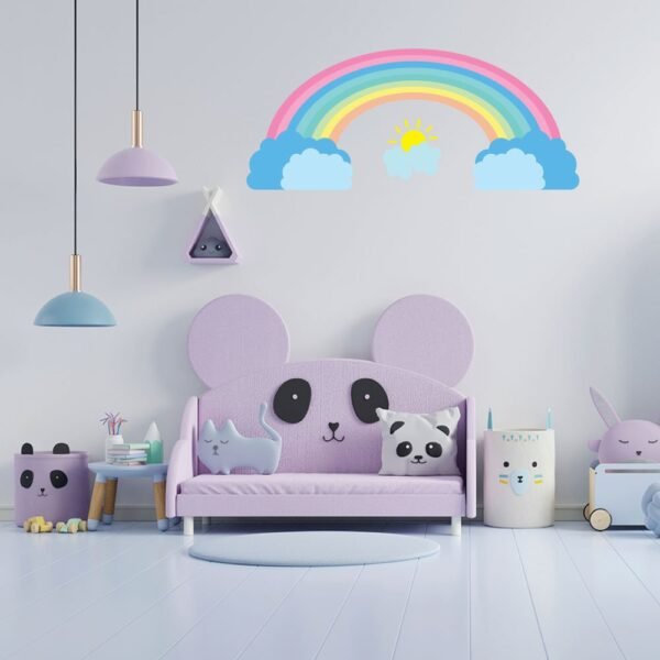 Rainbow Wall Decal Vinyl Sticker