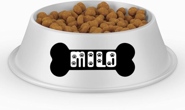 Personalized Dog Bone Decal Vinyl Sticker