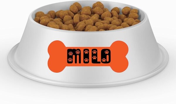 Personalized Dog Bone Decal Vinyl Sticker