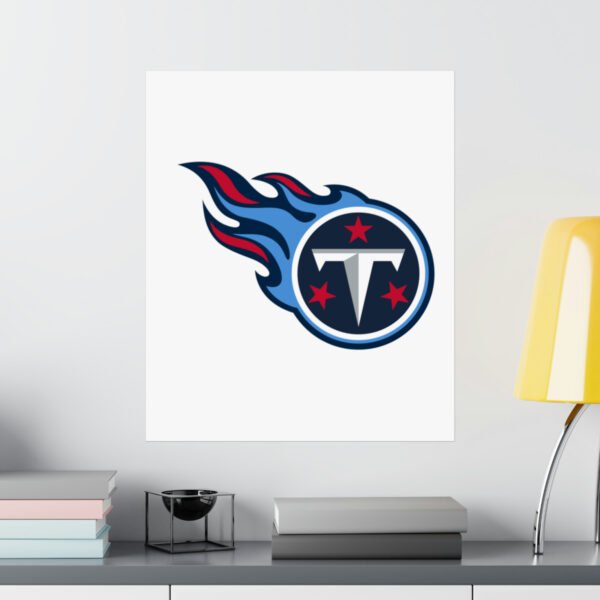 NFL Team Logos Tennessee Titans Painting Bedroom Living Room Wall Art Décor Matte Vertical Posters