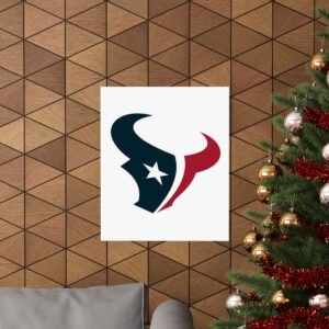 NFL Team Logos Houston Texans Painting Bedroom Living Room Wall Art Décor Matte Vertical Posters