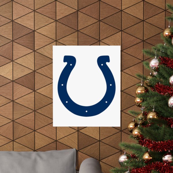 NFL Team Logos Indianapolis Colts Painting Bedroom Living Room Wall Art Décor Matte Vertical Posters