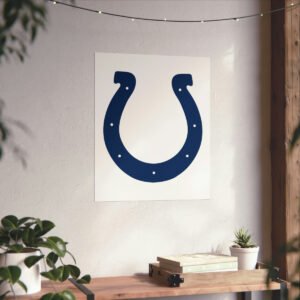 NFL Team Logos Indianapolis Colts Painting Bedroom Living Room Wall Art Décor Matte Vertical Posters