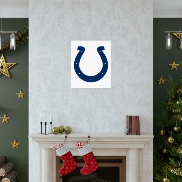 NFL Team Logos Indianapolis Colts Painting Bedroom Living Room Wall Art Décor Matte Vertical Posters