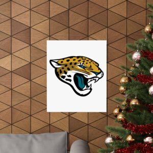 NFL Team Logos Jacksonville Jaguars Painting Bedroom Living Room Wall Art Décor Matte Vertical Posters