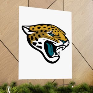 NFL Team Logos Jacksonville Jaguars Painting Bedroom Living Room Wall Art Décor Matte Vertical Posters