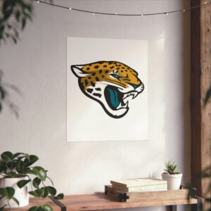 NFL Team Logos Jacksonville Jaguars Painting Bedroom Living Room Wall Art Décor Matte Vertical Posters
