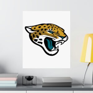 NFL Team Logos Jacksonville Jaguars Painting Bedroom Living Room Wall Art Décor Matte Vertical Posters