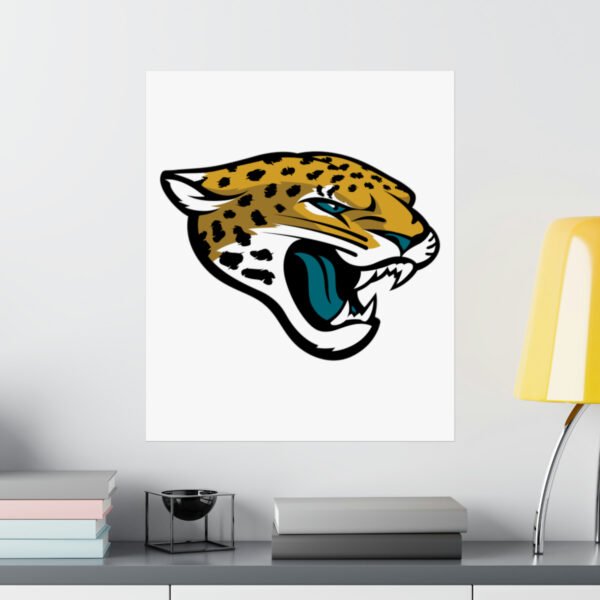NFL Team Logos Jacksonville Jaguars Painting Bedroom Living Room Wall Art Décor Matte Vertical Posters