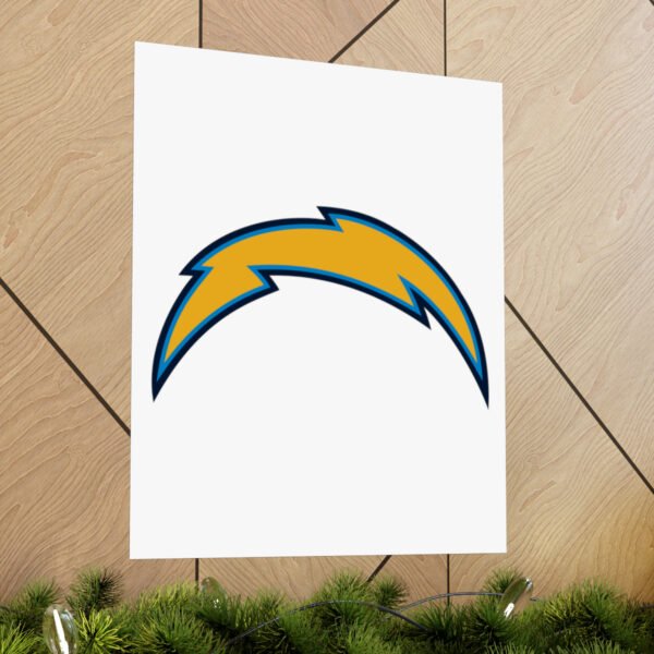 NFL Team Logos Los Angeles Chargers Painting Bedroom Living Room Wall Art Décor Matte Vertical Posters