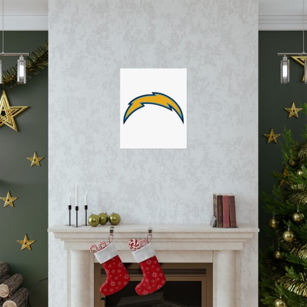 NFL Team Logos Los Angeles Chargers Painting Bedroom Living Room Wall Art Décor Matte Vertical Posters