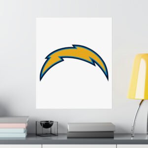 NFL Team Logos Los Angeles Chargers Painting Bedroom Living Room Wall Art Décor Matte Vertical Posters