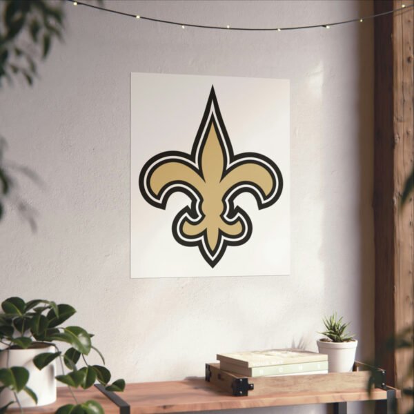 NFL Team Logos New Orleans Saints Painting Bedroom Living Room Wall Art Décor Matte Vertical Posters