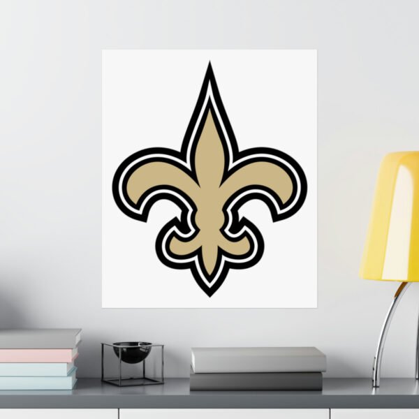 NFL Team Logos New Orleans Saints Painting Bedroom Living Room Wall Art Décor Matte Vertical Posters