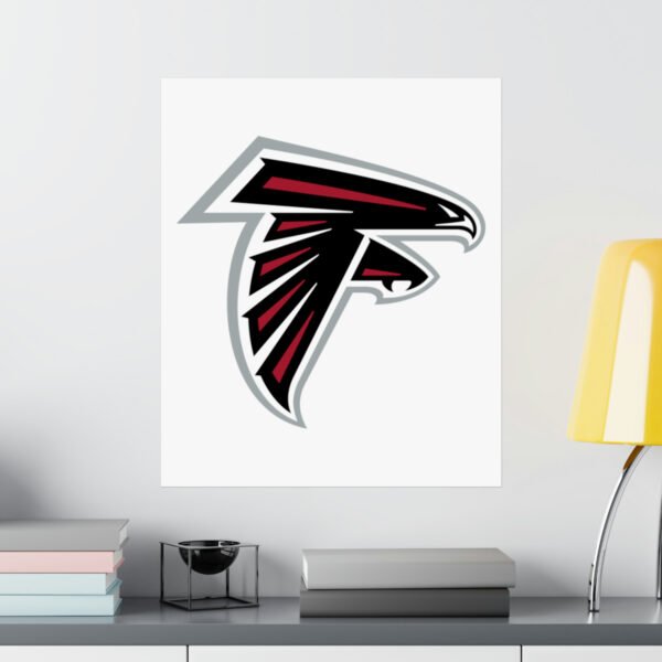 NFL Team Logos Atlanta Falcons Painting Bedroom Living Room Wall Art Décor Matte Vertical Posters