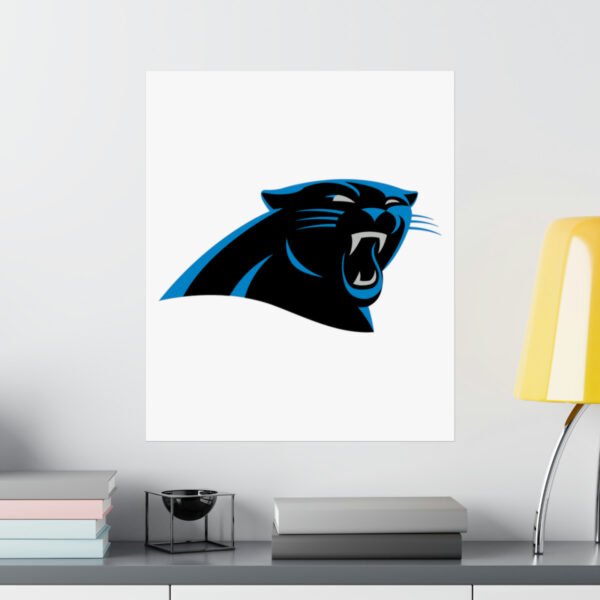 NFL Team Logos Carolina Panthers Painting Bedroom Living Room Wall Art Décor Matte Vertical Posters
