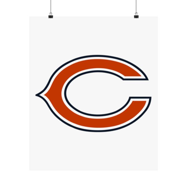 NFL Team Logos Chicago Bears Painting Bedroom Living Room Wall Art Décor Matte Vertical Posters
