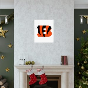 NFL Team Logos Cincinnati Bengals Painting Bedroom Living Room Wall Art Décor Matte Vertical Posters