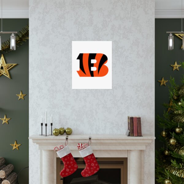 NFL Team Logos Cincinnati Bengals Painting Bedroom Living Room Wall Art Décor Matte Vertical Posters