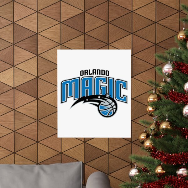 NBA Team Logos Orlando Magic Painting Bedroom Living Room Wall Art Décor Matte Vertical Posters