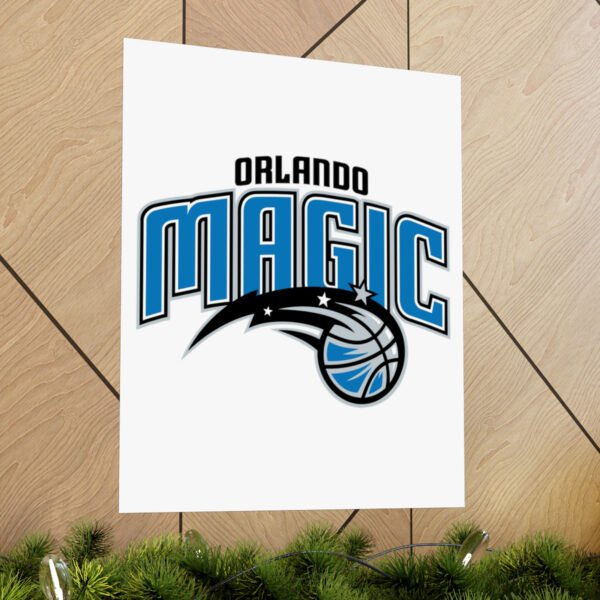 NBA Team Logos Orlando Magic Painting Bedroom Living Room Wall Art Décor Matte Vertical Posters