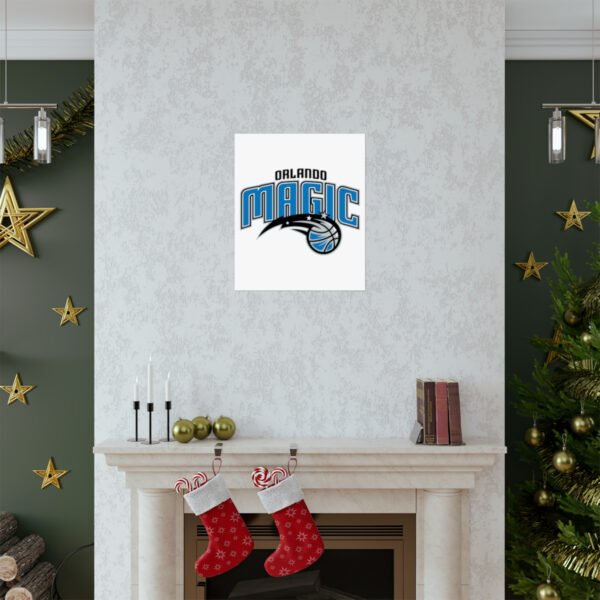 NBA Team Logos Orlando Magic Painting Bedroom Living Room Wall Art Décor Matte Vertical Posters