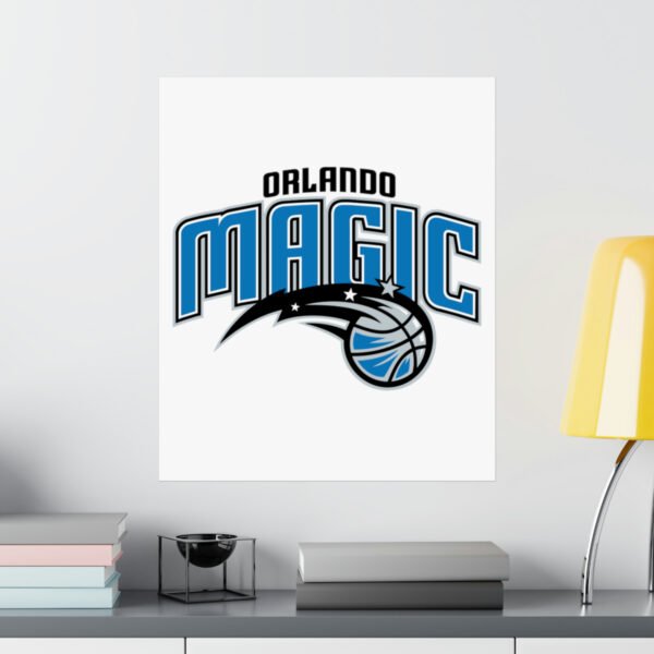 NBA Team Logos Orlando Magic Painting Bedroom Living Room Wall Art Décor Matte Vertical Posters