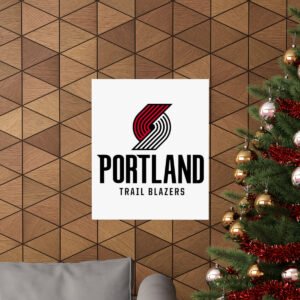 NBA Team Logos Portland Trail Blazers Painting Bedroom Living Room Wall Art Décor Matte Vertical Posters