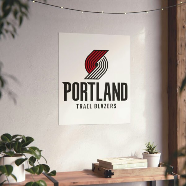NBA Team Logos Portland Trail Blazers Painting Bedroom Living Room Wall Art Décor Matte Vertical Posters