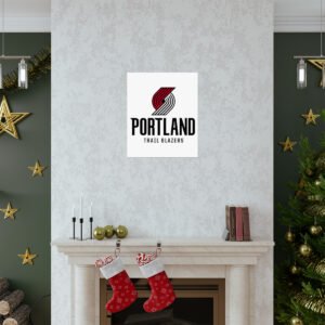 NBA Team Logos Portland Trail Blazers Painting Bedroom Living Room Wall Art Décor Matte Vertical Posters
