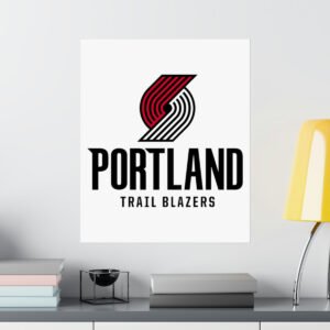 NBA Team Logos Portland Trail Blazers Painting Bedroom Living Room Wall Art Décor Matte Vertical Posters