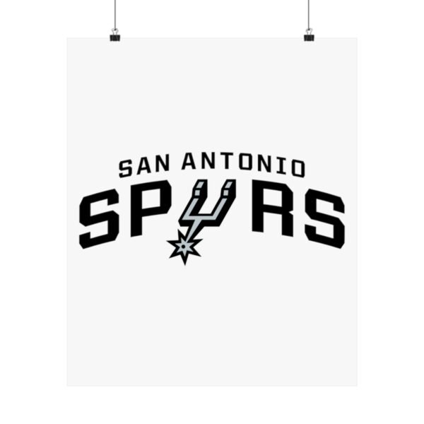 NBA Team Logos San Antonio Spurs Painting Bedroom Living Room Wall Art Décor Matte Vertical Posters