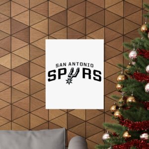 NBA Team Logos San Antonio Spurs Painting Bedroom Living Room Wall Art Décor Matte Vertical Posters