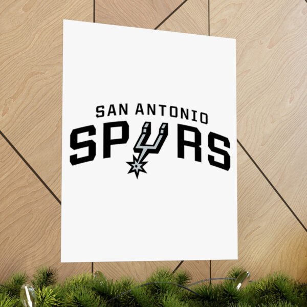 NBA Team Logos San Antonio Spurs Painting Bedroom Living Room Wall Art Décor Matte Vertical Posters