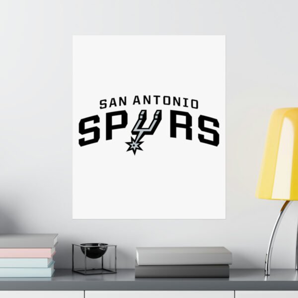 NBA Team Logos San Antonio Spurs Painting Bedroom Living Room Wall Art Décor Matte Vertical Posters