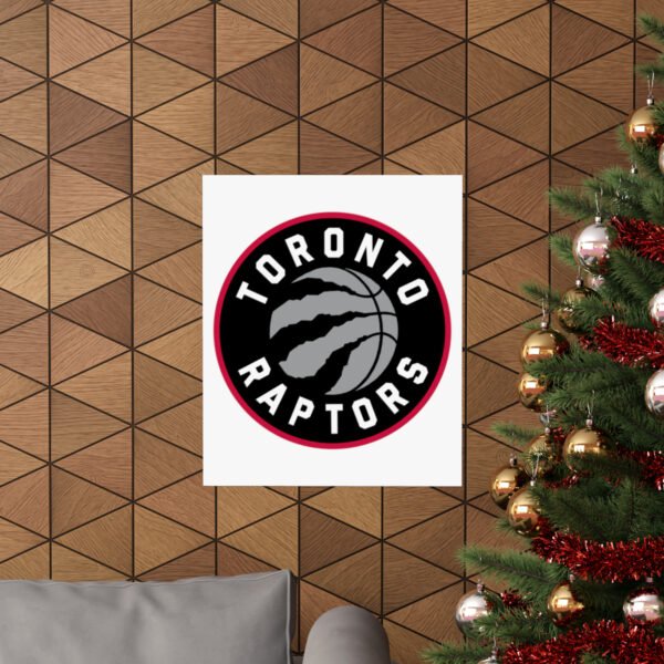 NBA Team Logos Toronto Raptors Painting Bedroom Living Room Wall Art Décor Matte Vertical Posters