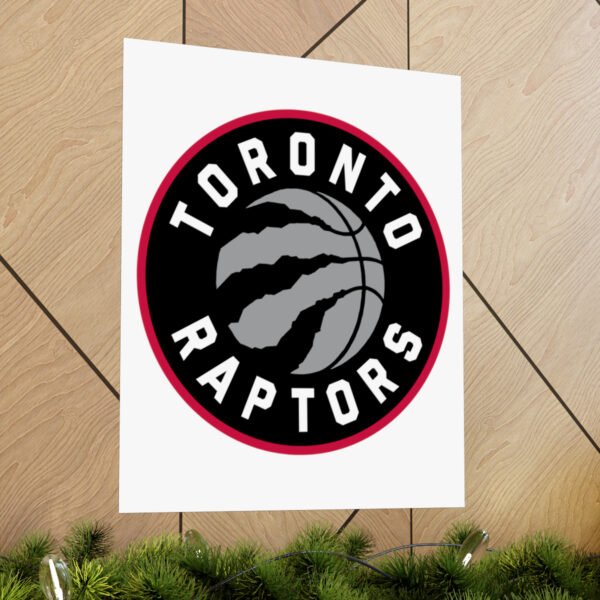 NBA Team Logos Toronto Raptors Painting Bedroom Living Room Wall Art Décor Matte Vertical Posters