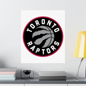 NBA Team Logos Toronto Raptors Painting Bedroom Living Room Wall Art Décor Matte Vertical Posters