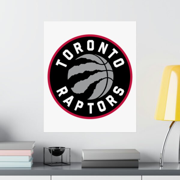 NBA Team Logos Toronto Raptors Painting Bedroom Living Room Wall Art Décor Matte Vertical Posters