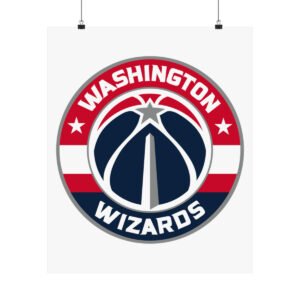 NBA Team Logos Washington Wizards Painting Bedroom Living Room Wall Art Décor Matte Vertical Posters