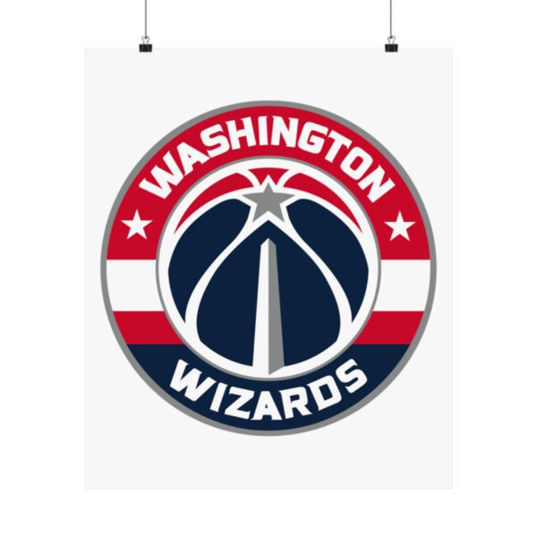 NBA Team Logos Washington Wizards Painting Bedroom Living Room Wall Art Décor Matte Vertical Posters