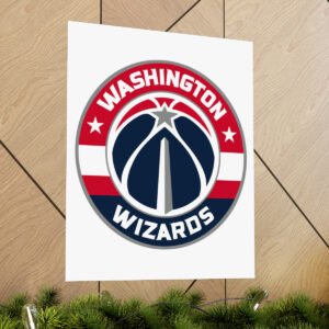 NBA Team Logos Washington Wizards Painting Bedroom Living Room Wall Art Décor Matte Vertical Posters