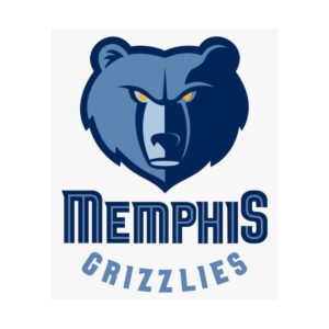 NBA Team Logos Memphis Grizzlies Painting Bedroom Living Room Wall Art Décor Matte Vertical Posters