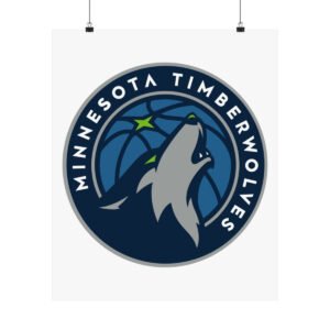 NBA Team Logos Minnesota Timberwolves Painting Bedroom Living Room Wall Art Décor Matte Vertical Posters