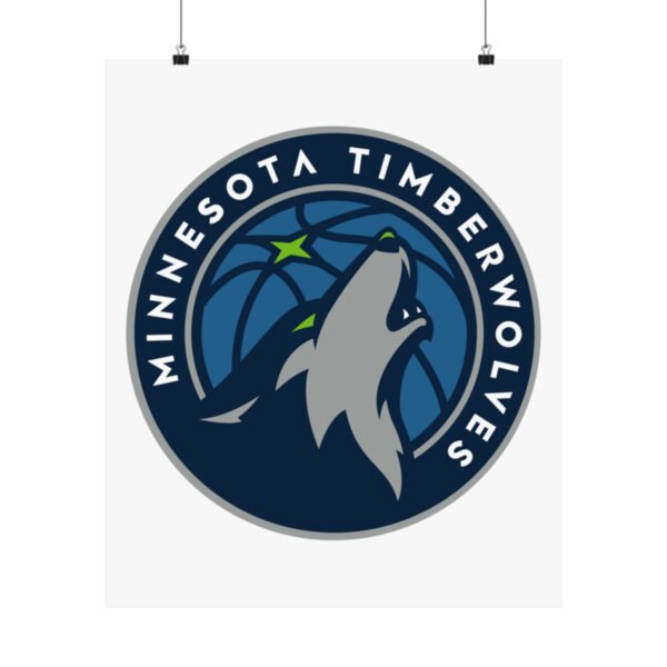 NBA Team Logos Minnesota Timberwolves Painting Bedroom Living Room Wall Art Décor Matte Vertical Posters