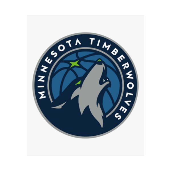 NBA Team Logos Minnesota Timberwolves Painting Bedroom Living Room Wall Art Décor Matte Vertical Posters